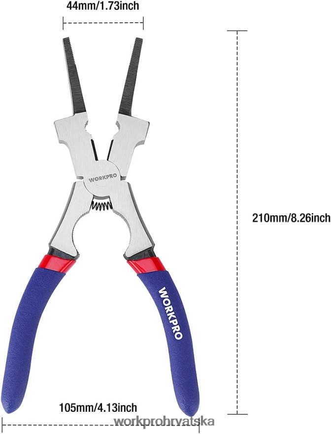 kliješta za zavarivanje, višenamjenska kliješta za zavarivanje cr-v čelika 404RPX74 novi WORKPRO alat