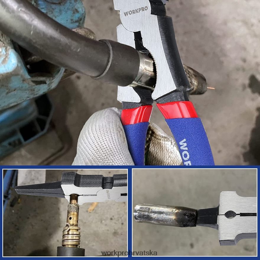 kliješta za zavarivanje, višenamjenska kliješta za zavarivanje cr-v čelika 404RPX74 novi WORKPRO alat