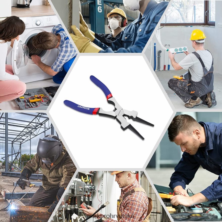 kliješta za zavarivanje, višenamjenska kliješta za zavarivanje cr-v čelika 404RPX74 novi WORKPRO alat