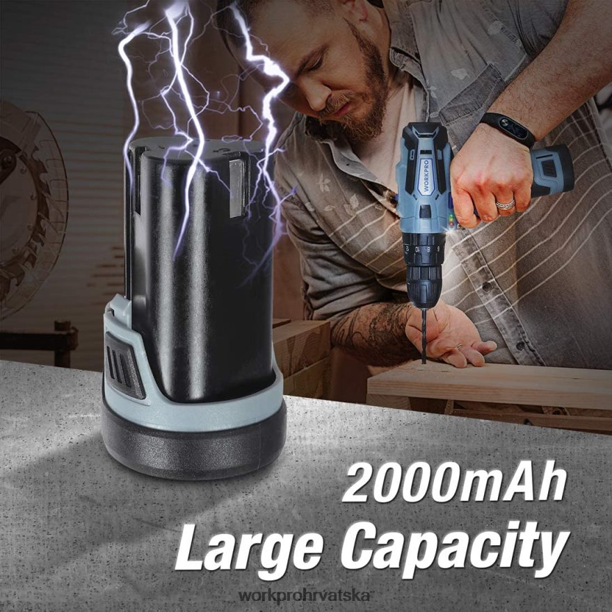 12v 2.0ah litij-ionska baterija 404RPX224 koristan WORKPRO alat