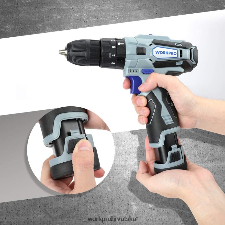 12v 2.0ah litij-ionska baterija 404RPX224 koristan WORKPRO alat