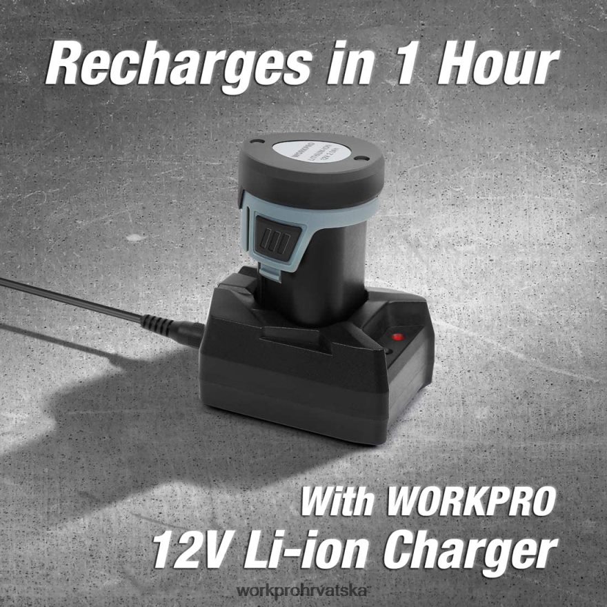 12v 2.0ah litij-ionska baterija 404RPX224 koristan WORKPRO alat