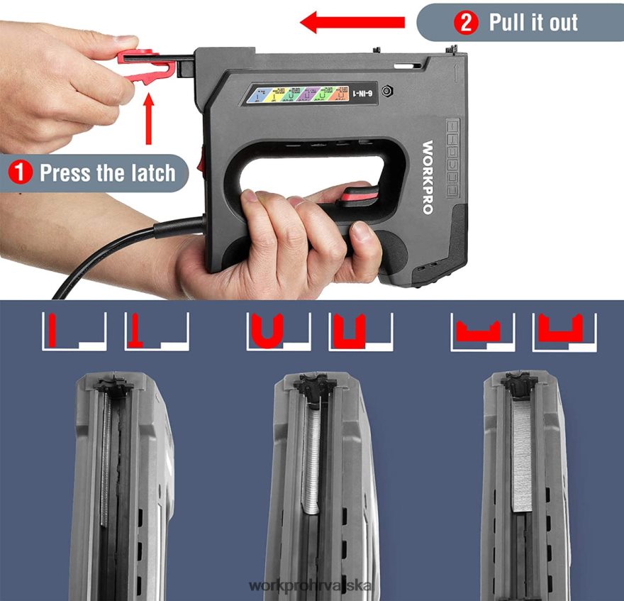 110v 6 u 1 električna klamerica za spajanje za diy projekte obrade drva 404RPX167 koristan WORKPRO alat