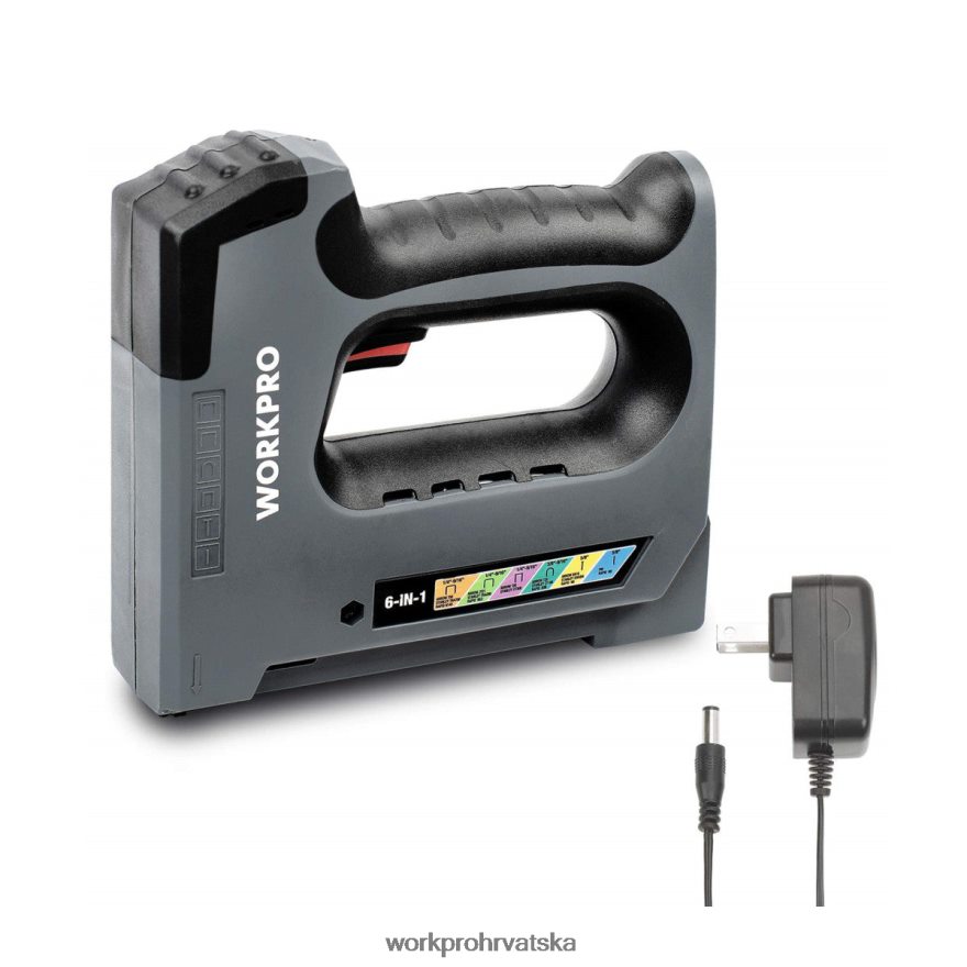 6 u 1 3,6 V punjivi bežični pištolj za spajalice 404RPX166 koristan WORKPRO alat