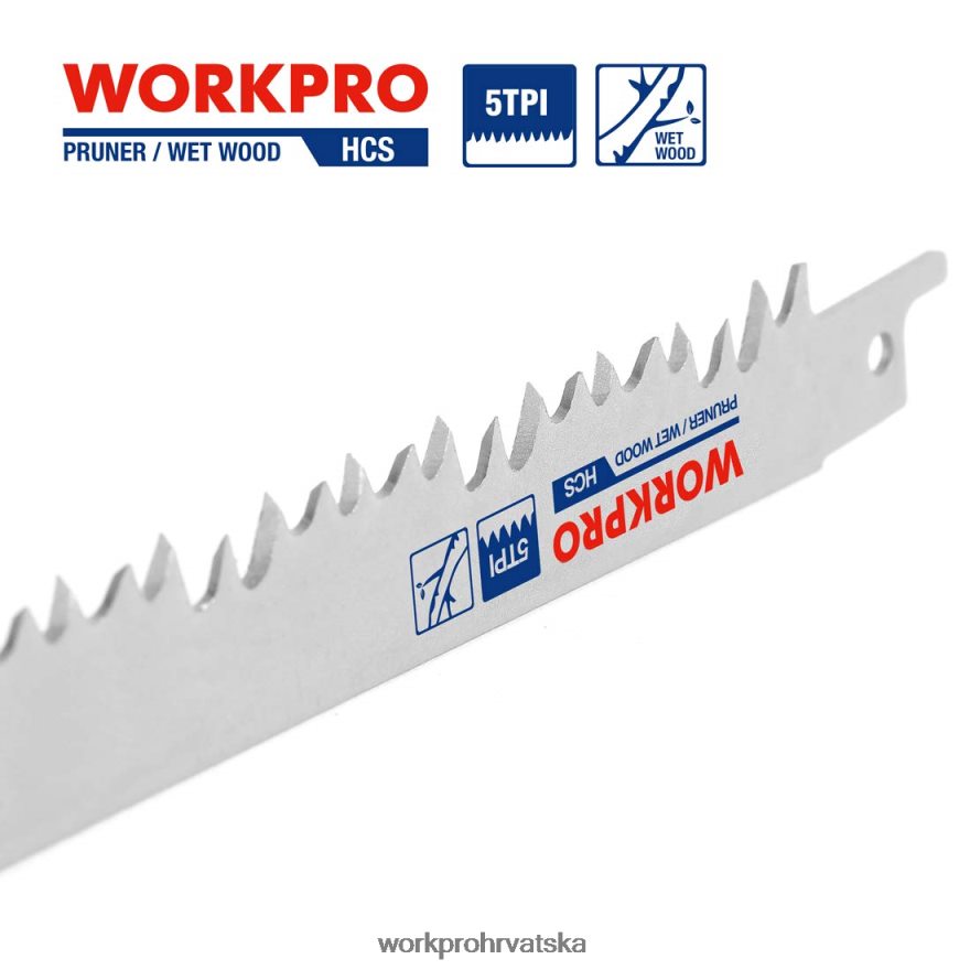 Set klipnih pila za obrezivanje drva od 5 komada od 9 inča 404RPX208 koristan WORKPRO alat
