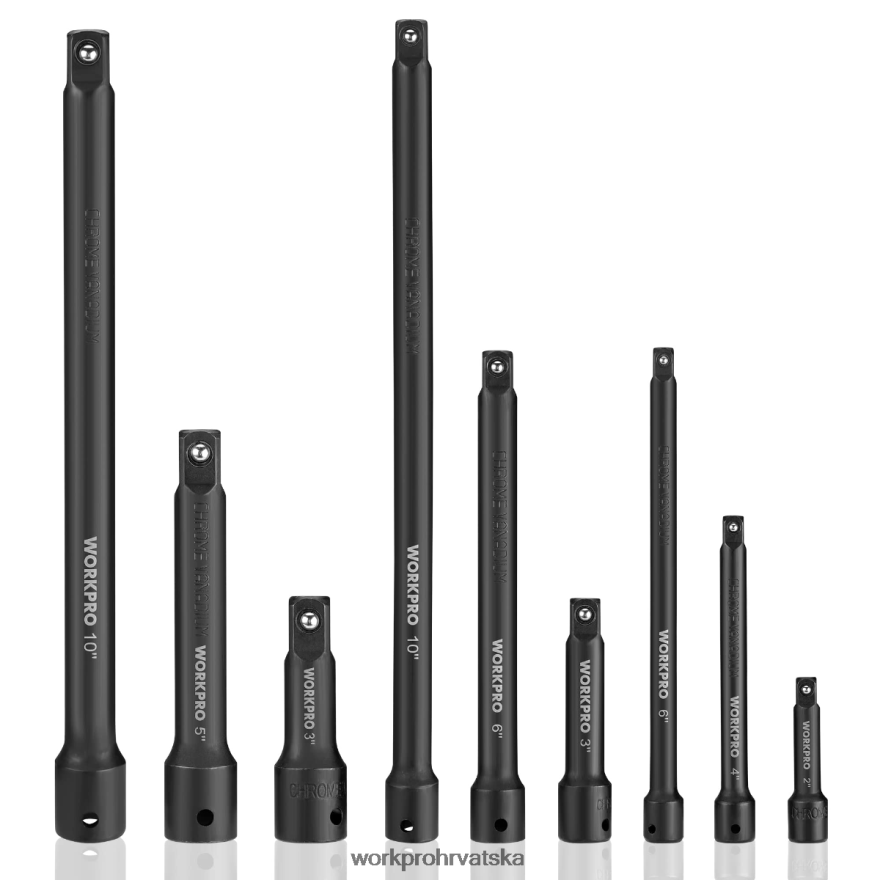 Set produžnih šipki od 9 komada 404RPX141 morden WORKPRO alat