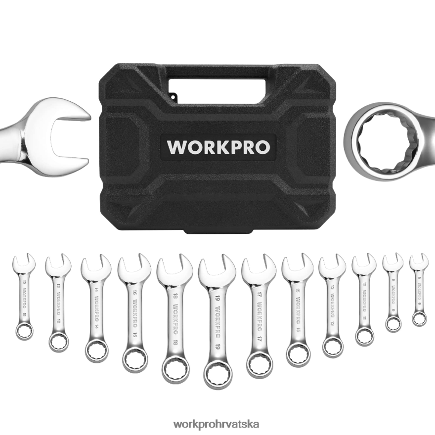 Set viljuškasto-okastih ključeva od 12 komada 404RPX97 koristan WORKPRO alat