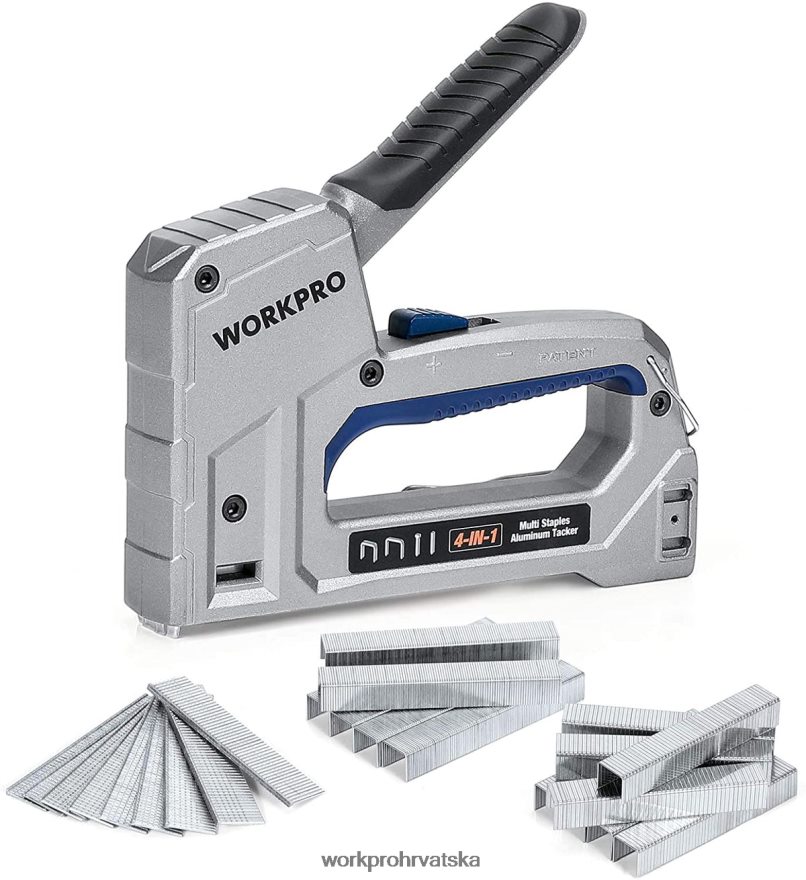 zabijač za teške uvjete rada 4 u 1 aluminijski zabijač s 2000 spajalica 404RPX58 koristan WORKPRO alat