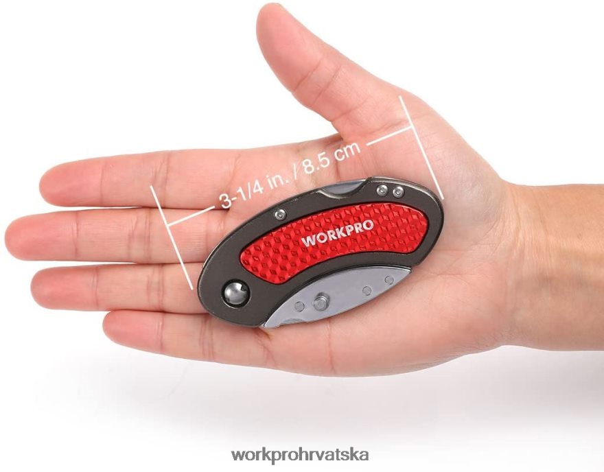 set sklopivih pomoćnih noževa s brzom izmjenom oštrice 404RPX42 morden WORKPRO alat
