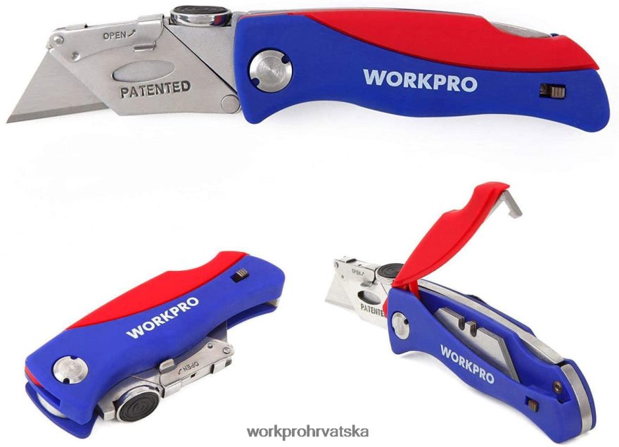 sklopivi pomoćni nož brzoizmjenjivi rezač kutija 404RPX50 koristan WORKPRO alat