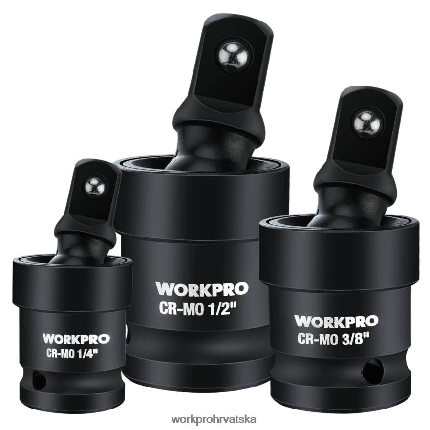 3-dijelni udarni univerzalni zglobni set 404RPX148 koristan WORKPRO alat