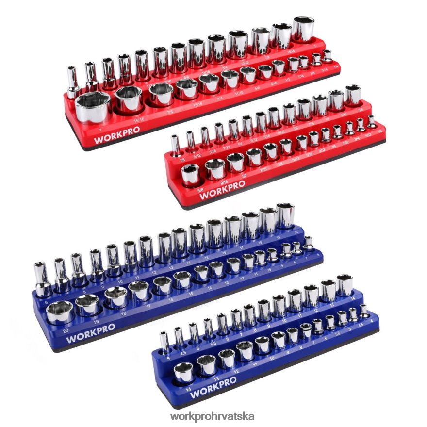 set organizatora magnetnih spremnika od 4 kom 404RPX134 morden WORKPRO alat
