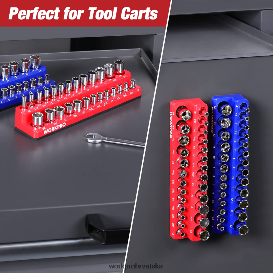 set organizatora magnetskih utičnica 404RPX131 novi WORKPRO alat
