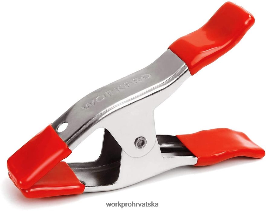 8 komada metalnih opružnih stezaljki od poniklanog čelika, set stezaljki za teške uvjete rada 6-5/16 inča za obradu drva, foto studiji za kampiranje 404RPX122 novi WORKPRO alat