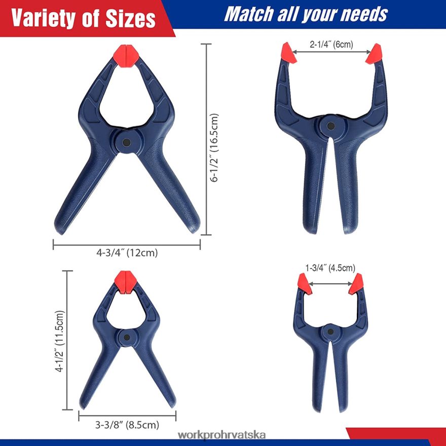 Set stega od 8 komada za obradu drva 404RPX114 morden WORKPRO alat