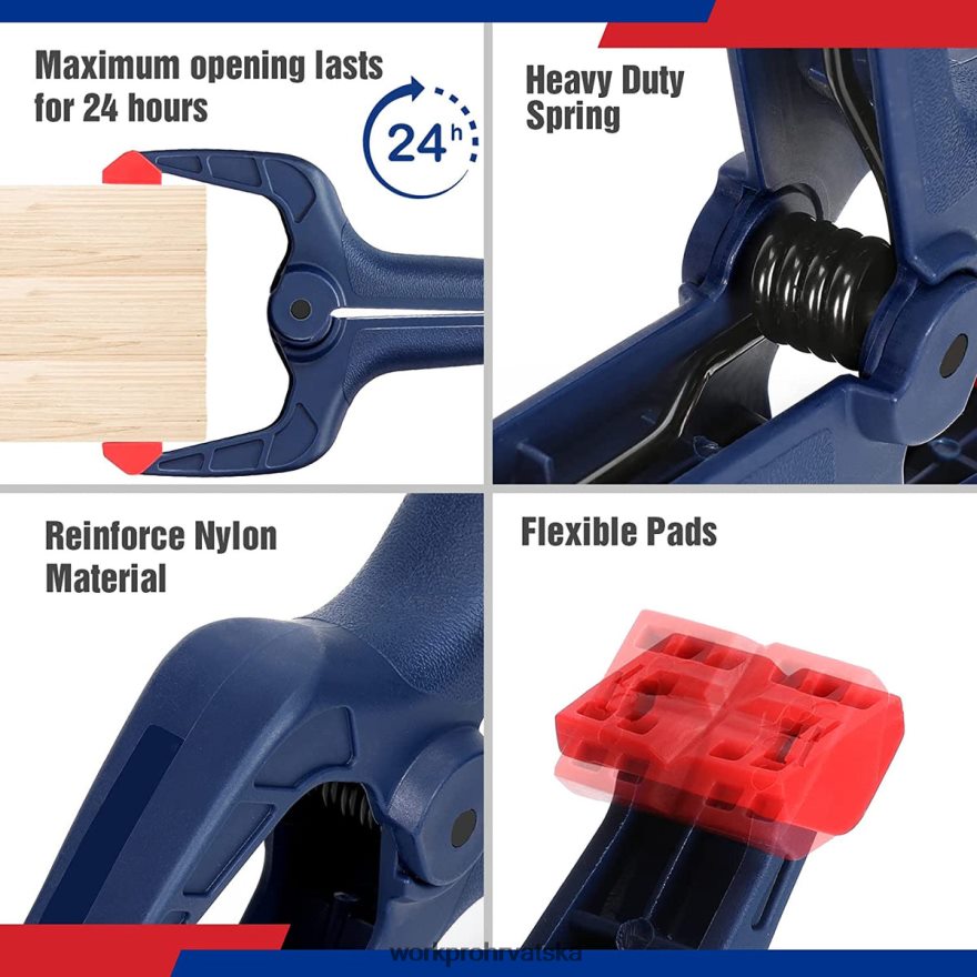 Set stega od 8 komada za obradu drva 404RPX114 morden WORKPRO alat