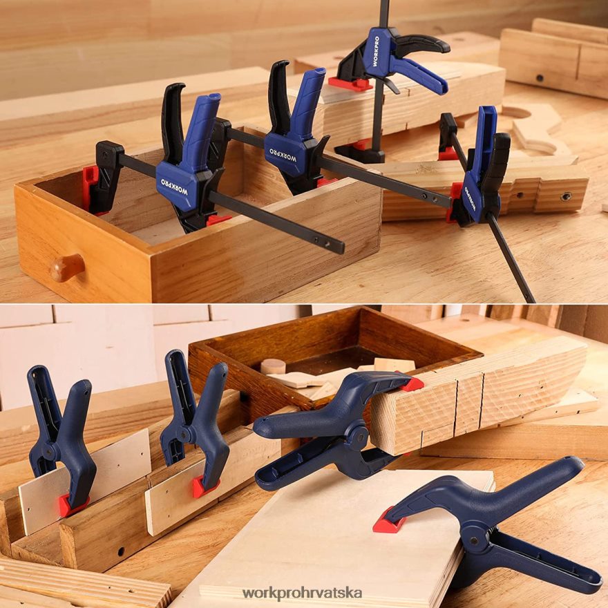 Set stega od 8 komada za obradu drva 404RPX114 morden WORKPRO alat