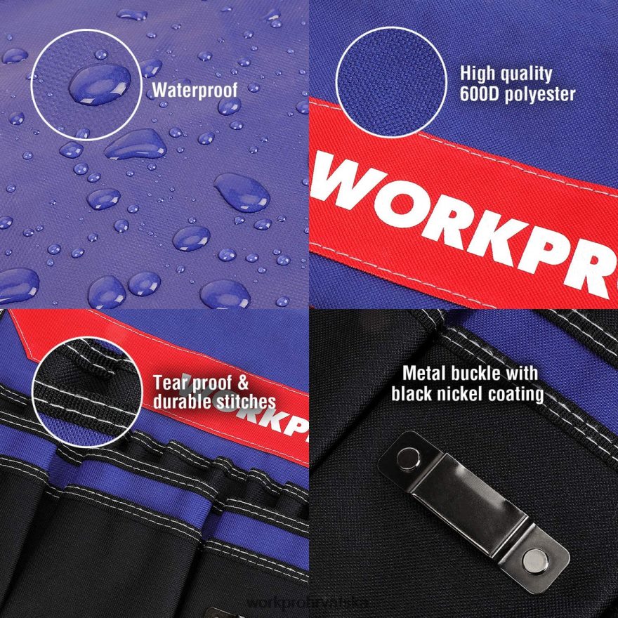 organizator alata s kantom s 51 džepom (alati nisu uključeni) 404RPX20 koristan WORKPRO skladištenje