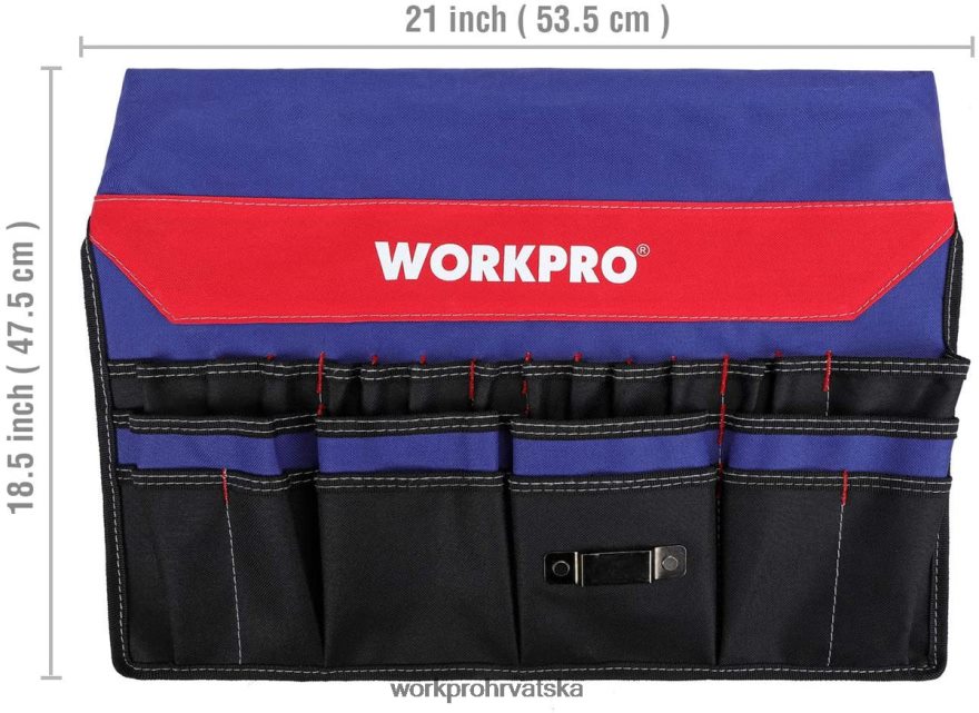 organizator alata s kantom s 51 džepom (alati nisu uključeni) 404RPX20 koristan WORKPRO skladištenje