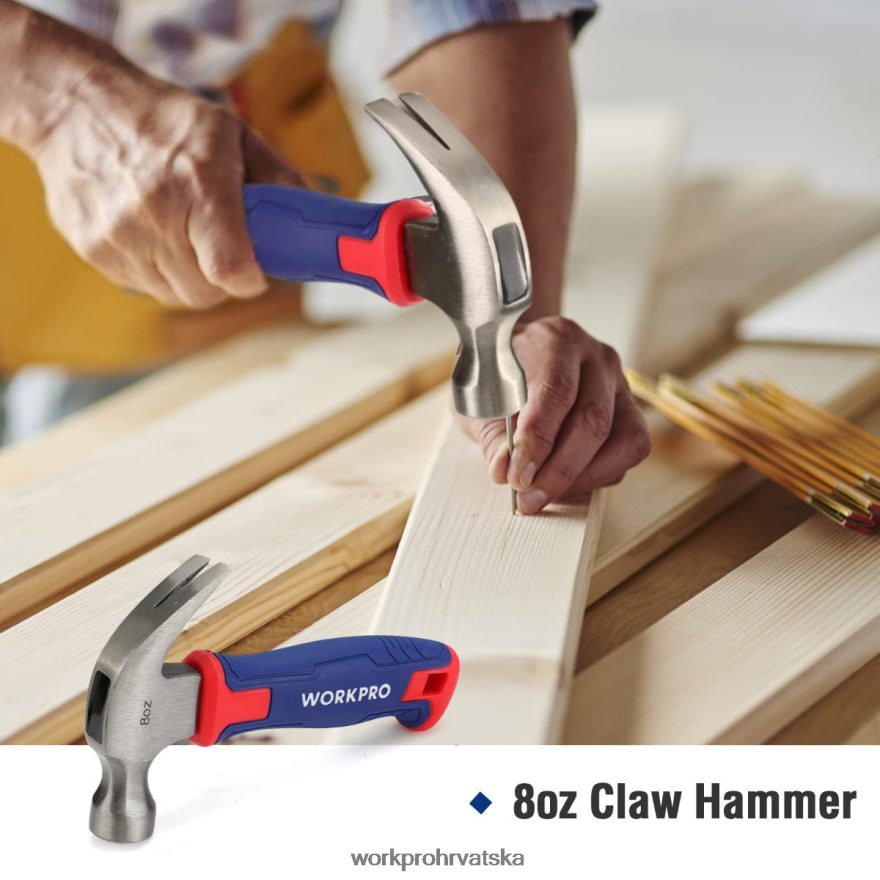 Set kućanskih alata od 35 komada s kutijom za alat za pohranu 404RPX246 roza/plava WORKPRO alat